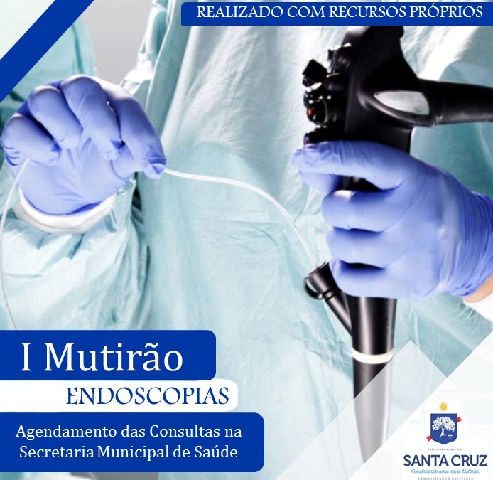 I mutirão de endoscopia acontecerá neste dia 11 e 12 de outubro