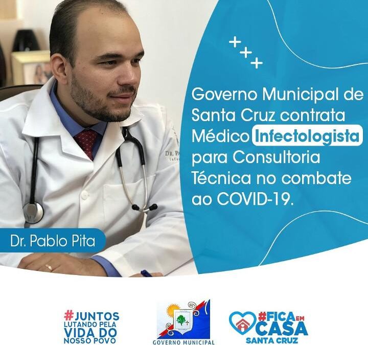 Governo Municipal de Santa Cruz contrata Médico Infectologista