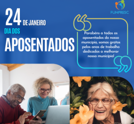 Feliz dia dos Aposentados!