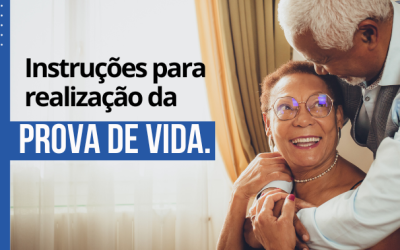 Instruções para realização da prova de vida.